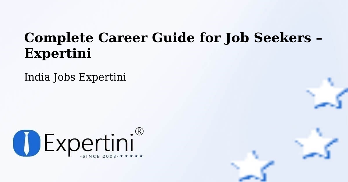 Career Guide for Job Seekers – Kottayam - Kottayam, India Jobs Expertini
