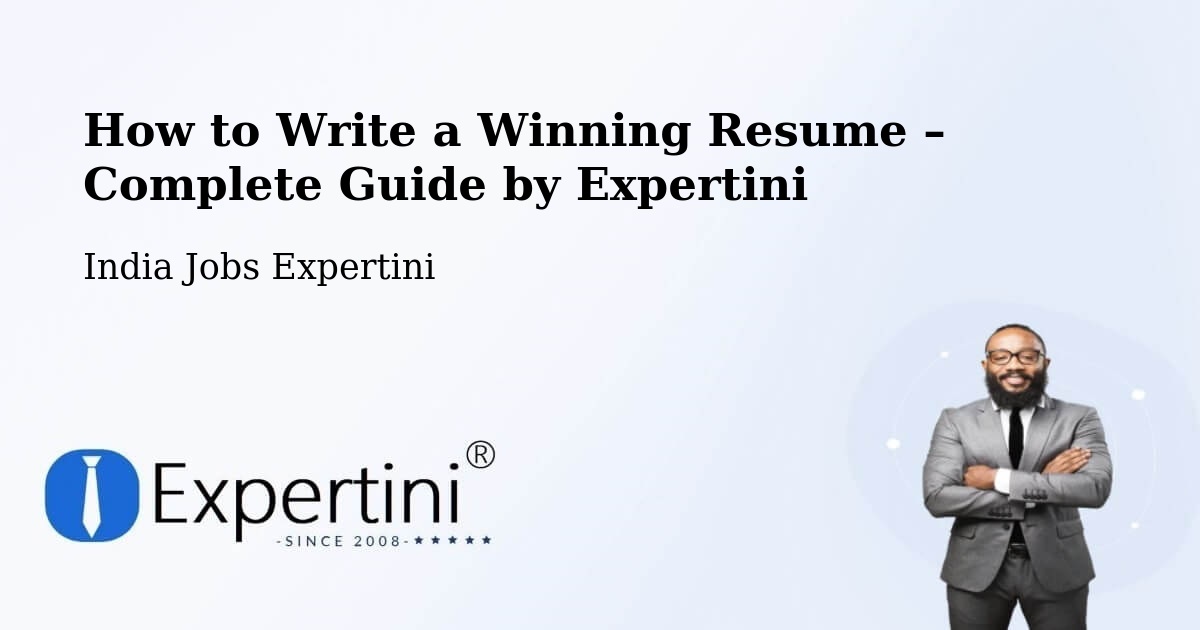 Resume Writing Guide for Job Seekers – Kottayam - Kottayam, India Jobs Expertini